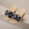 New bow slippers women's summer wear versatile women's flat bottom non-slip female student fashion cool slippers