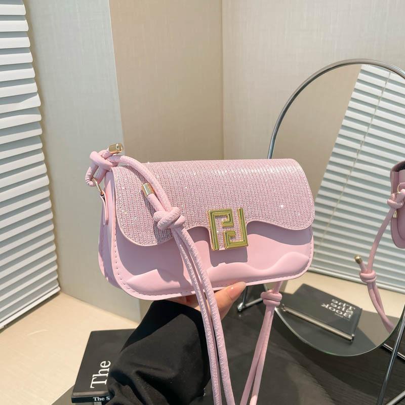 Foreign Order Advanced Texture Versatile Small Bag Women's Bag 2025 New Fashion Chain Small Square Bag Commuter Messenger Bag Tide