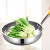 Stainless Steel Large Hole Colander with Long Handle Pasta Vegetable Strainer for Gnocchi Noodles Dumplings Rust-Proof Dishwasher Safe Multi-Purpose