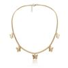 Fashionable Cute Multi-butterfly Pendant Necklace Flying Butterfly Pendant Ladies Temperament Clavicle Necklace Creative Jewelry