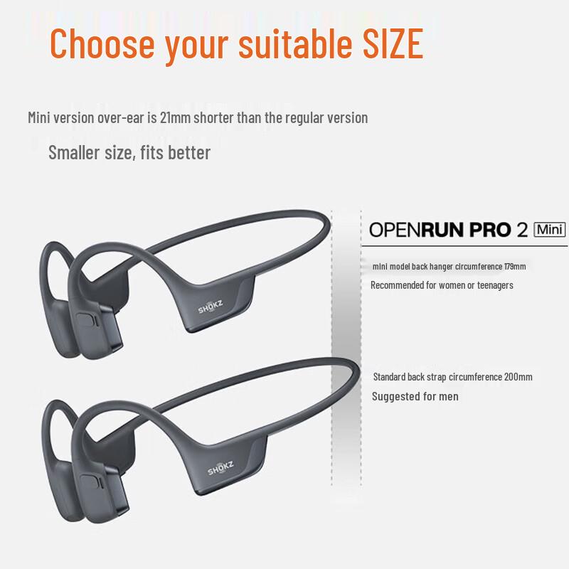 Shokz OpenRun Pro 2 Bone Conduction Headphones