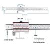 Stainless Steel Parallel Line Scriber Vernier Caliper 0-200mm