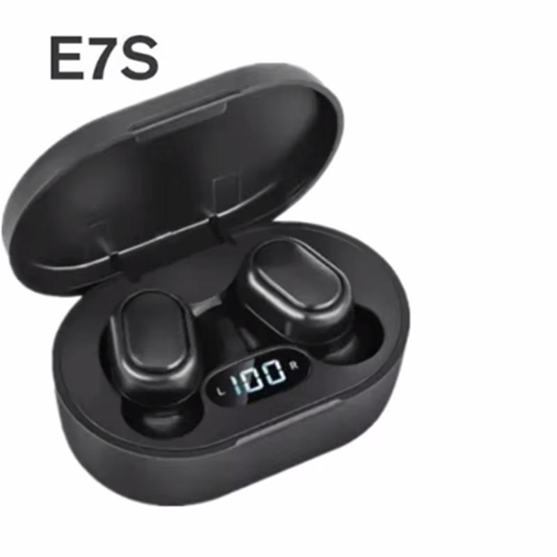 Xiaomi Original E7S Wireless Bluetooth Headset with Mic LED Display Earbuds for iPhone Xiaomi TWS Earphone Bluetooth Headphones Earbuds