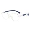 New Kids' Anti-Blue Light Silicone Eyeglass Frames, Versatile for Students, In Stock