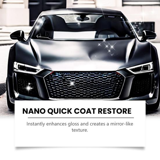 Nano Ceramic Coating 120ml Paint with Hydrophobic Spray for Cars Shine Restorer Protection