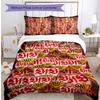 Set Lenzuola Stampato Calcio VfB Stuttgart 3 Pezzi, Comodo Set Copripiumino per Camera da Letto Amico della Pelle