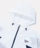 Reebok Colorblock Mesh Matching Windbreaker - White:Navy