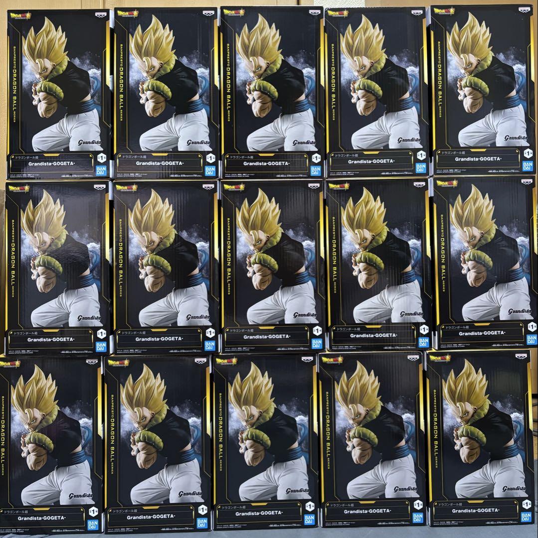 

[USED] Dragon Ball Super Grandistam Gogeta Figures (15 pieces)