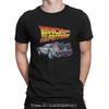 Return To the Future Creative DMC DeLorean Round Collar Pure O-Neck Oversized Unisex Tshirt Men's Clothing Fitness Tshirt - M...