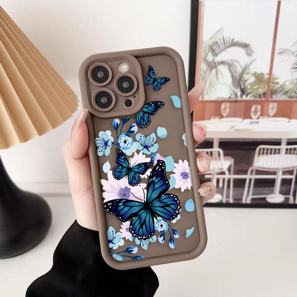 Pretty Purple Butterfly Cover Phone Case For HONOR 400 90 Lite 300 200 70 50 20 10i 9X 8X PRO 5G Silicone Case DIY Shell Funda