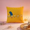 Stylish TThe Simpsonsew Cushion Cover Comfortable Durable Pillow Cover MultiScene for Home Office Car Sofa