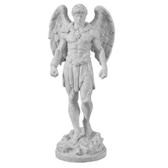 3D Printed Retro Angel Figurine Michelangelo Style Classical Sculpture Statue