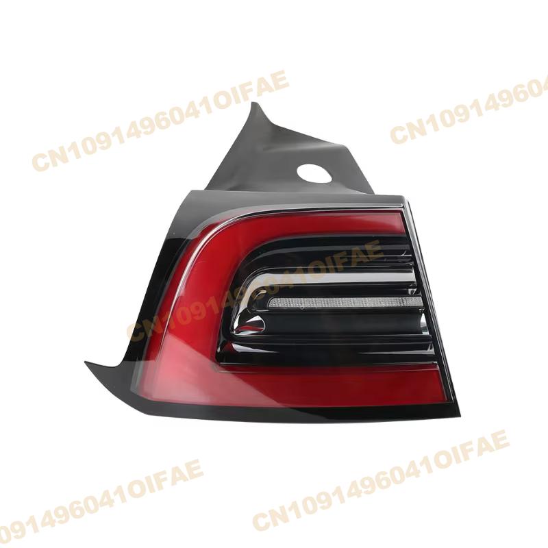 ZFX1 Led Tail Lights For Tesla Model 3 2017-2020 Rear Lamp Yellow Turn Signal Light Stop Brake Lamp Driving Fog Lamp Car Accessories