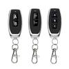 433Mhz EV1527 Keychain RF Transmitter 3 Channel Remote Control Momentary Self-lock Interlock Wireless For Garage Gate Electric Door LED Light