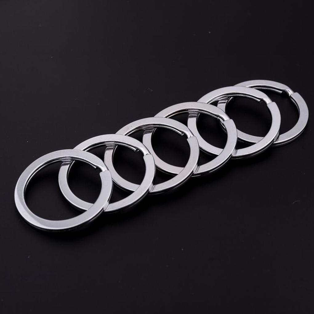 10 Stück Schlüsselanhänger Schmuckherstellung Basteln Metall DIY Schlüsselanhänger Rucksack Geldbörse Anhänger Schlüsselring Handgefertigt