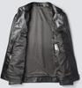 JINLUN Leather Genuine Single Lambskin Men's Jacket, Rider's Jacket, Leather, Rider's Jacket, Leather, Men's Outerwear, Fall/Winter