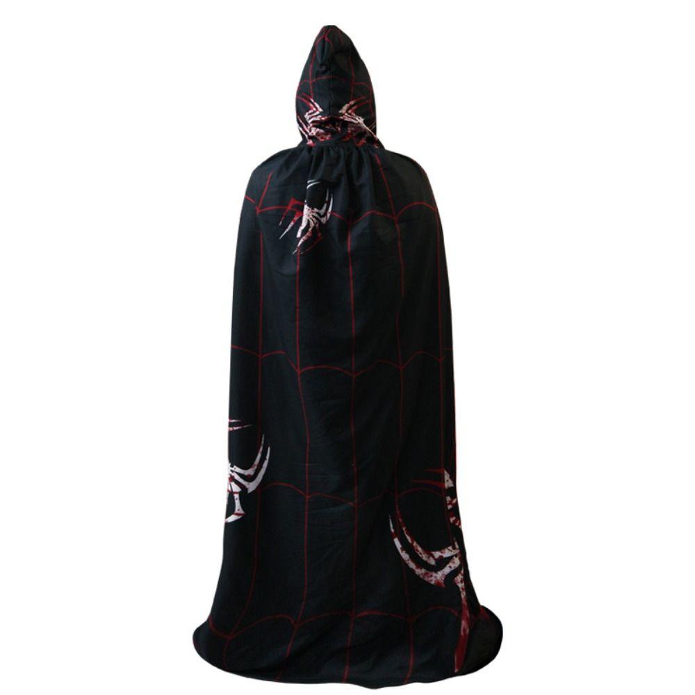 Castle Halloween Costume Cosplay Props Pumpkin Spider Web Cape Performance Property