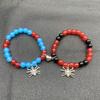 Halloween Spiders Couple Bracelet Trendy Heart Magnetic Matching Hand Jewelry