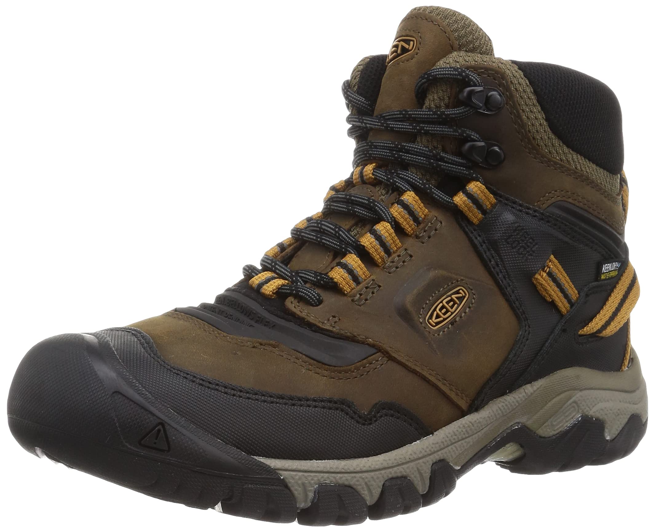 

Trekking Shoes RIDGE FLEX MID WP Ridge Flex Mid Waterproof BROWN cm [Keen] Men s BISON/GOLDEN 27.5