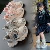 New autumn style girls' shoes, children's casual sports shoes, princess dad shoes for girls, popular online