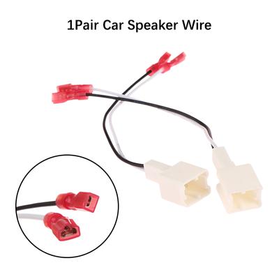 1 Paire Tweeter de Voiture Tableau de Bord Haut-Parleur Avant Adaptateur de Faisceau de Câbles Connecteur Câblage Pour Série Nissan Renault Haut-Parleur