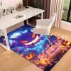 Custom Personalization Pokémon Gengar Print Area Rug - Soft, Washable Non-Slip Indoor Mat,Living Room,Home&Office Decorative Rug