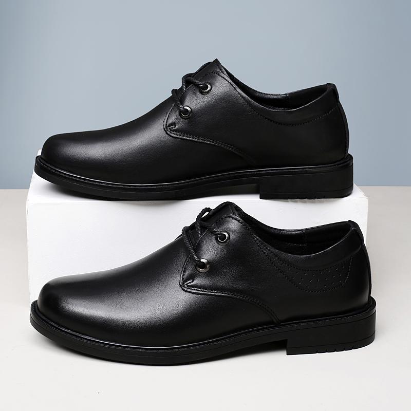 Fashion Genuine Leather Men's Slip On Footwear Male Formal Business Shoes Wedding Party Men Loafers Breath Driving Shoes Lazy Moccasins