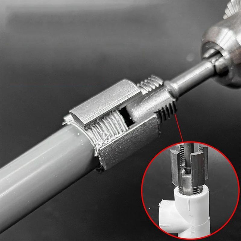 1/2inch 3/4inch PPR/PVC Water Pipe Threader Tapping ToolInternal Thread External Thread Integrated Water Pipe Wire Opener