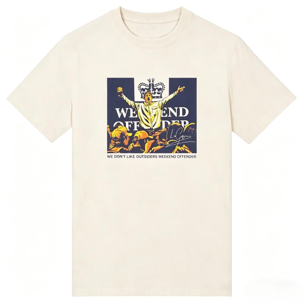 Weekend Offender Leo Gregory T-shirt Stampata Grafica Cotone Alto È per Entrambi Unisex Abbigliamento Abbigliamento Donna 2026 T-shirt Estiva