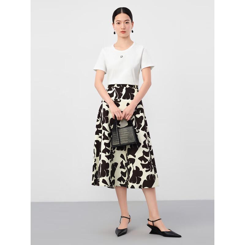 Anna Cou Women s Basic Cotton Blend T-shirt M