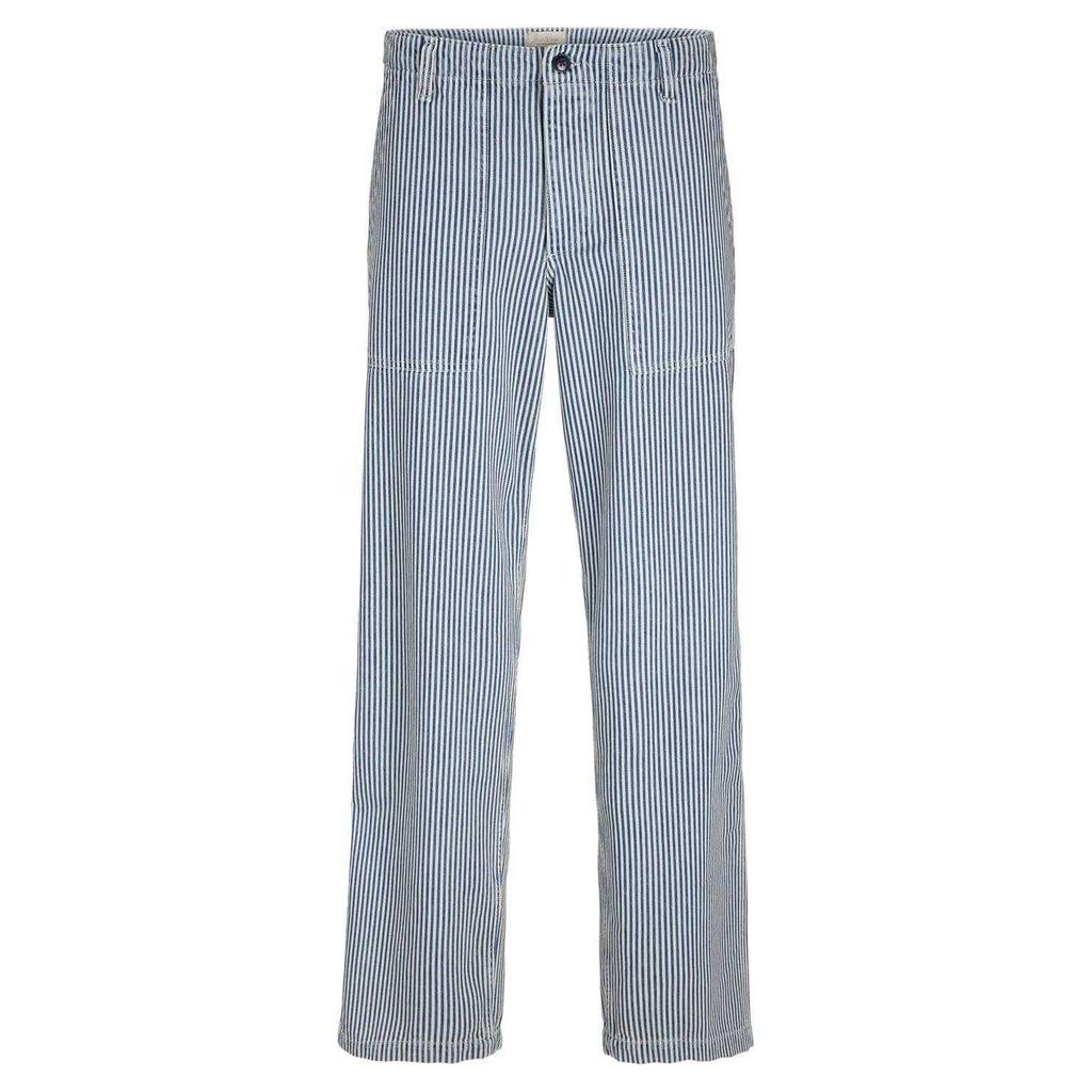 Jack And Jones Mens Striped Loose Fit Jeans