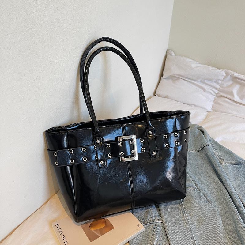 Large Capacity Handbag, Stylish Tote Bag, Simple Single-shoulder Underarm Bag