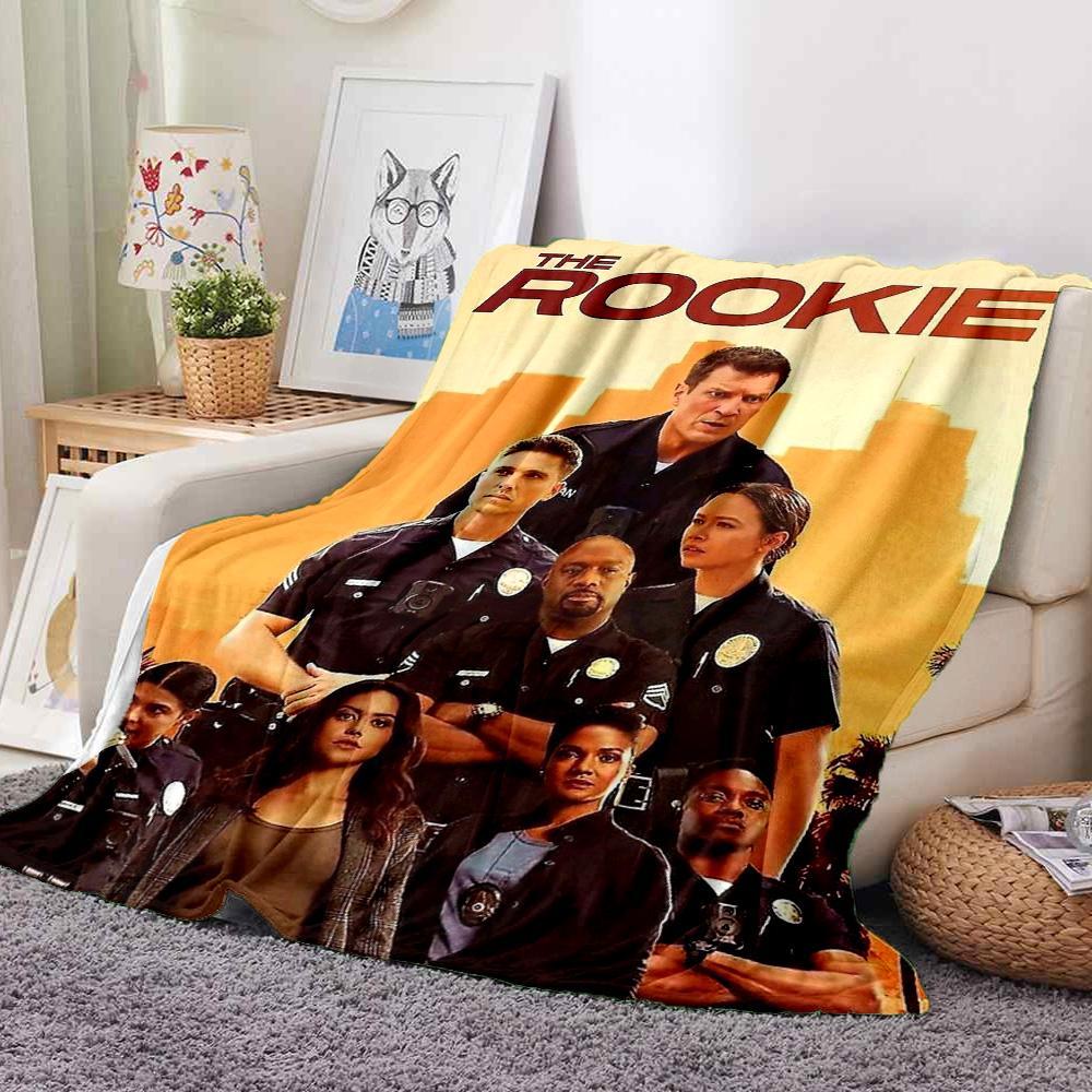 Rookie Flannel Blanket Throw Blanket Soft Warm Sofa Bed Camping home Decor Unique Christmas Gift C9261890