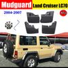 Бризковики ДЛЯ Land Cruiser LC70 Бризковики Крила Бризок Захист Бризок Авто Аксесуари Auto Styline Передні Задні 4 шт