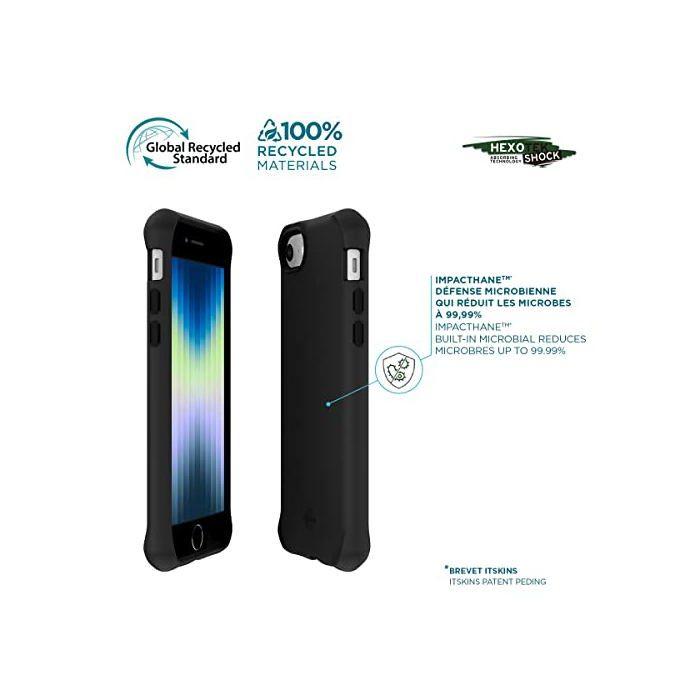 Coque de protection - MOBILIS - SPECTRUM - Résistance aux chocs - 100% matériaux recyclés - Noir