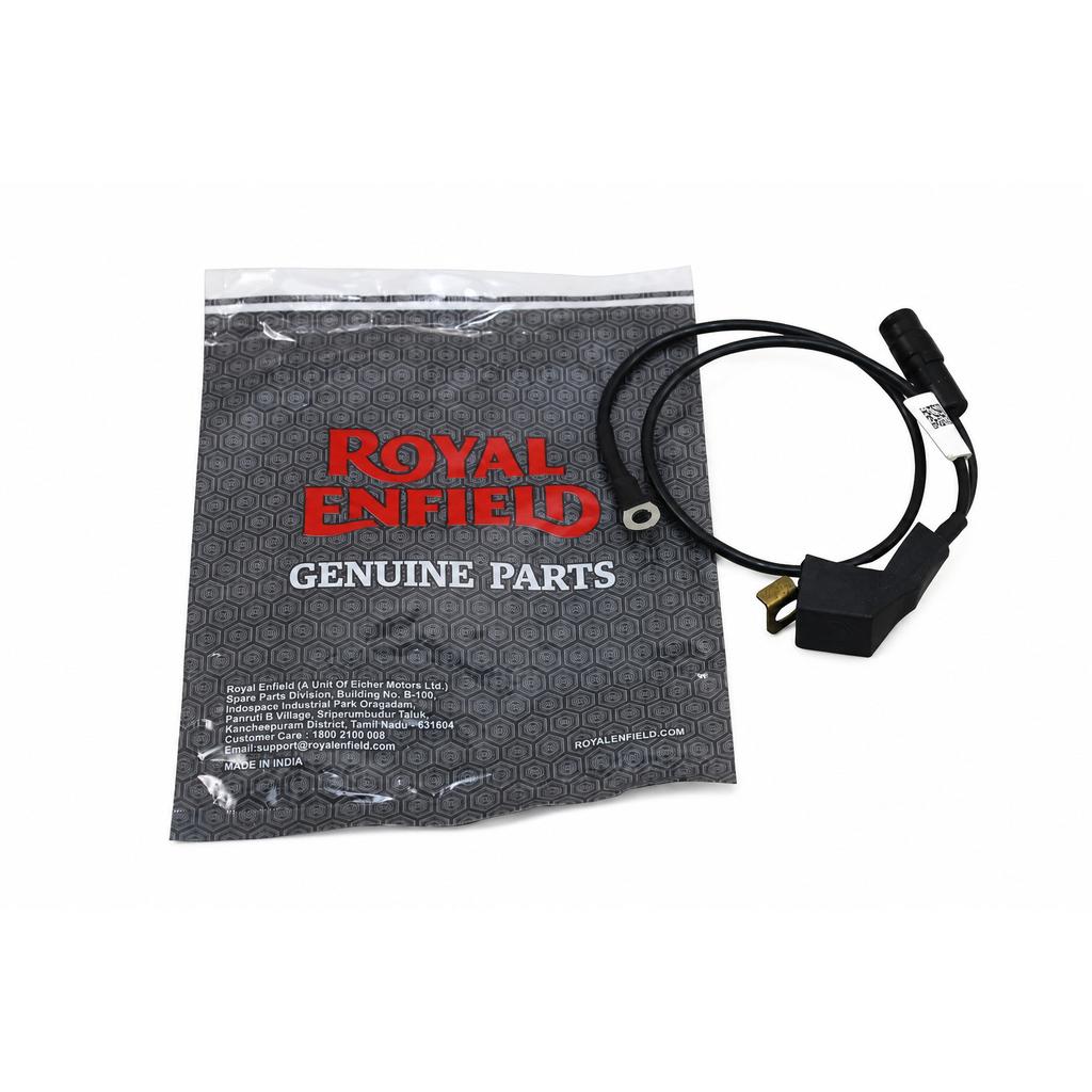 Royal Enfield Black "Battery Negative Cable For New Himalayan & Guerrilla 450"