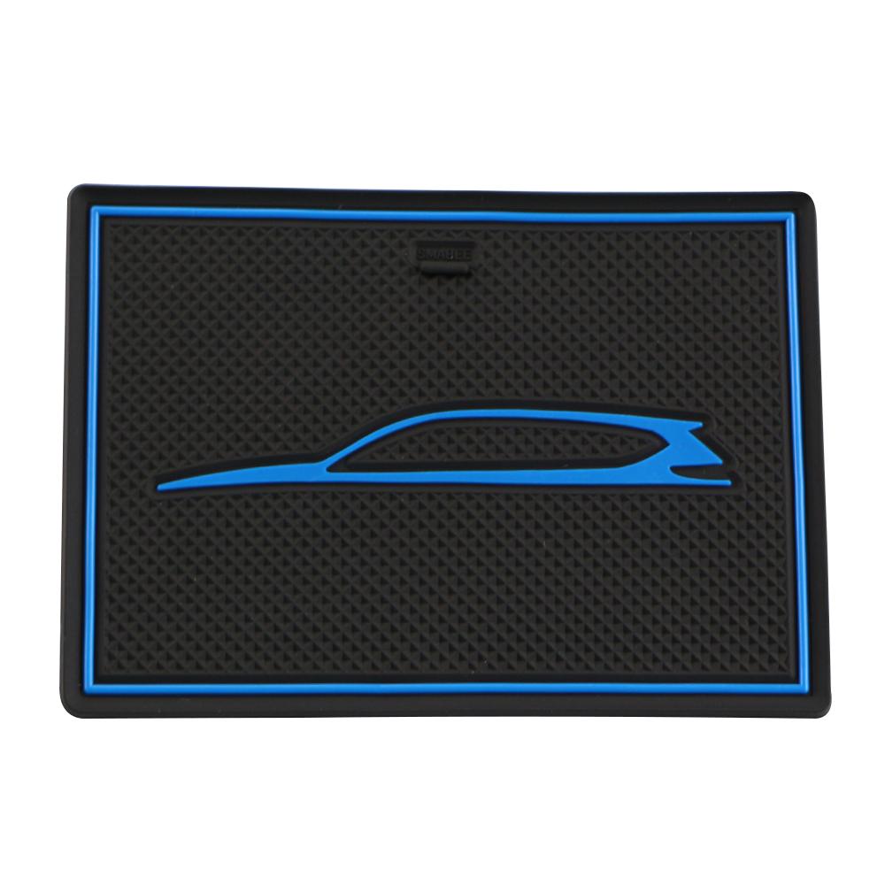 Gate Slot Mats For HONDA CR-V CRV 2017 - 2019 Interior Accessories Anti-Slip Rubber Door Pad Cup Holder Non-slip Mat