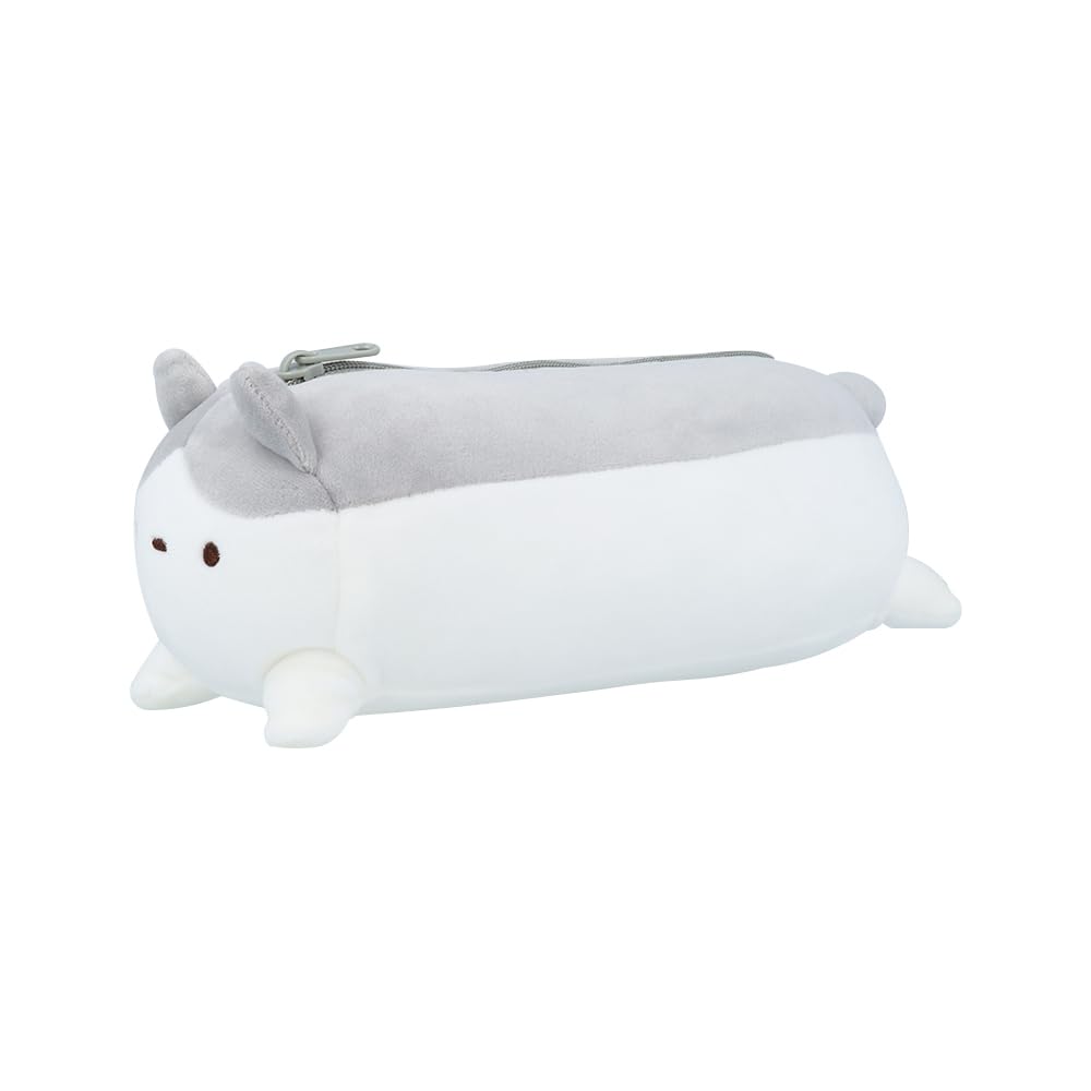 Stationery Zundou Neko Pencil Case Plush S1428918 Sun-Star Toy, Hachiware,