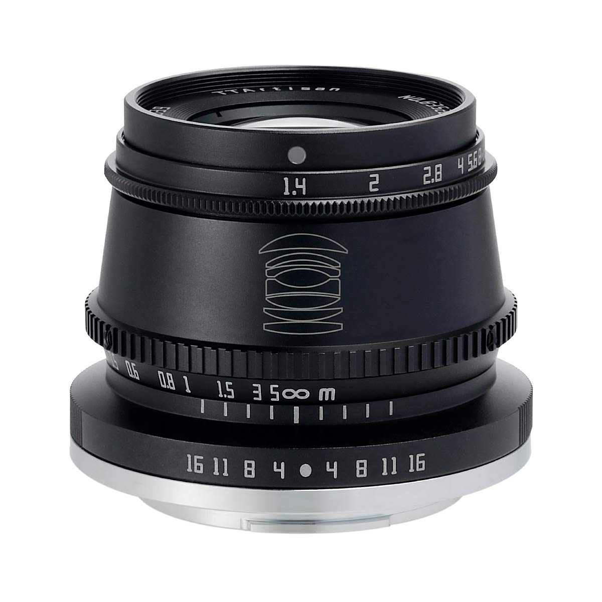 

TTArtisan 35mm C Black Lens Meisho Kogaku warranty f/1.4 L-mount 2-year чорний