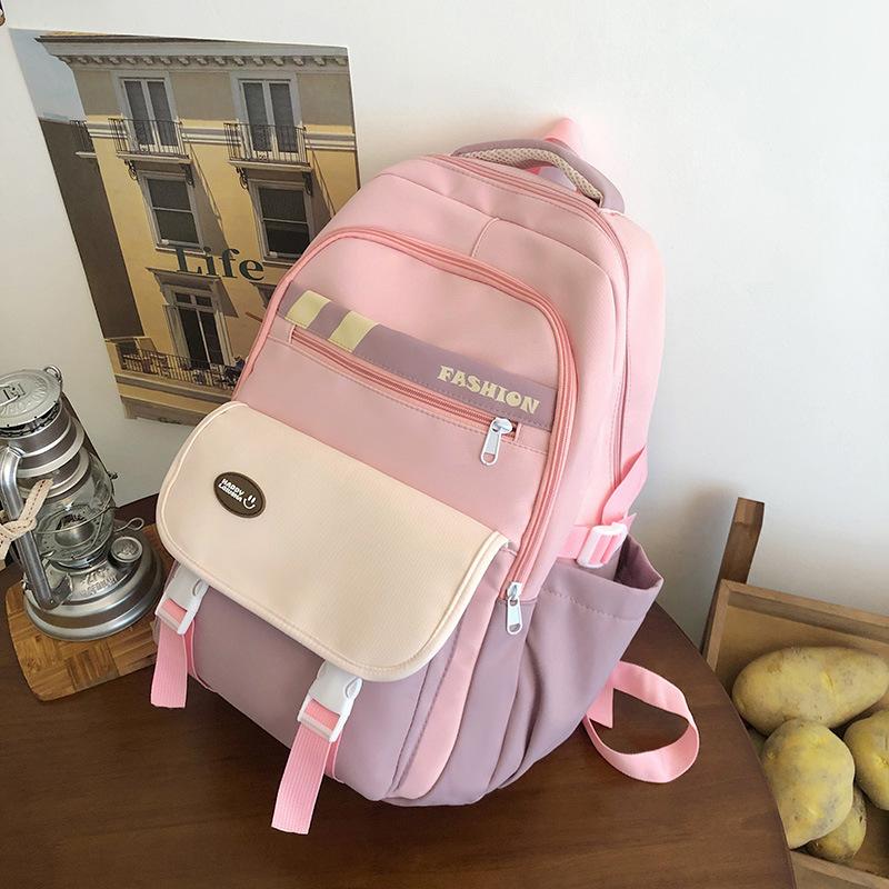 High-capacity Backpack for Junior High School, Senior High School and College Students, High-appearance-level Schoolbag