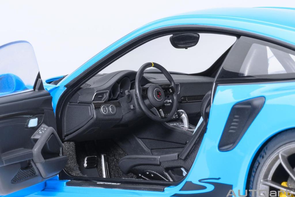 AUTOart 118 Porsche 911 (991.2) GT3 RS (Light Blue) Finished Model 78182
