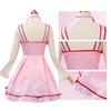 Nikki Cosplay Anime Infinity Nikki Sweet Pink Lolita Dress Uniform Set Halloween Party Outfit for Women Girls Skirt