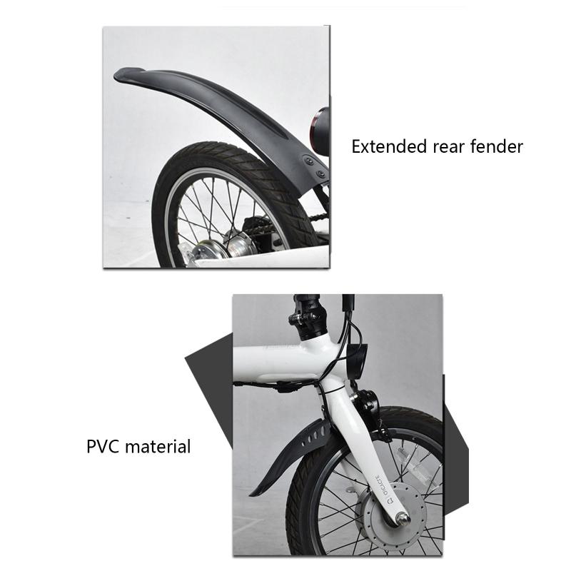 Front Rear for Fender Shelf Tire Splash- Mudguard for  cycle Ef1 Electric Tripod Support Bike Bicycle Kickstand