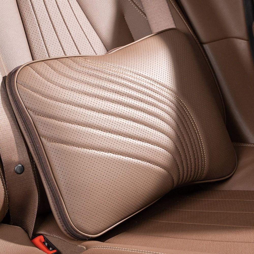

Waist Cushion Pad Car Pillow Blanket Quilt Folding Air Conditioning Blanket Interior Accessories Orange-Nappa