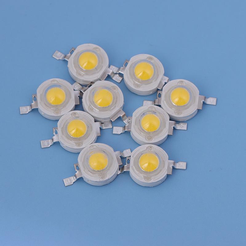 10Pcs 1W 3W High Power Led Bulb Light-Emitting Diode Leds Chip Smd White Warm For Led Floodlight Spotlight Downlight Lamp