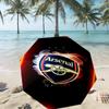 Arsenal F.C Print Umbrella Automatic Opening/ Closing - Portable Foldable Design - Daily use for Travel/Outdoor - Gift for Birthday