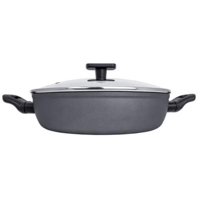 ARCOS Kaula - Aluminum Forged Non-Stick Sauté Pan with Glass Lid (28 Mm)