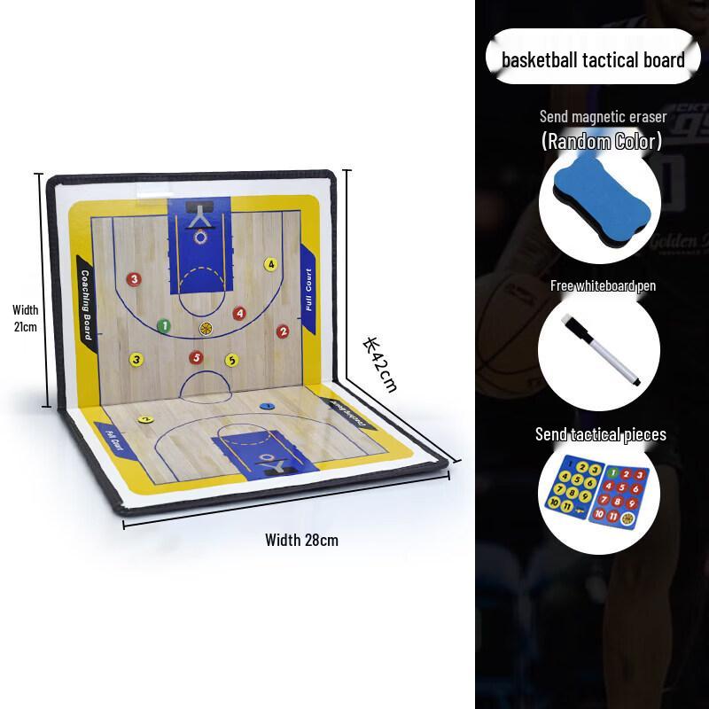 Brangdy Magnetic Basketball Tactics Board