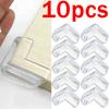 1/10Pcs Transparent Baby Table Corner Edge Protection Cover Kids Safety Silicone Table Protector Guard Cushion Counter Collision