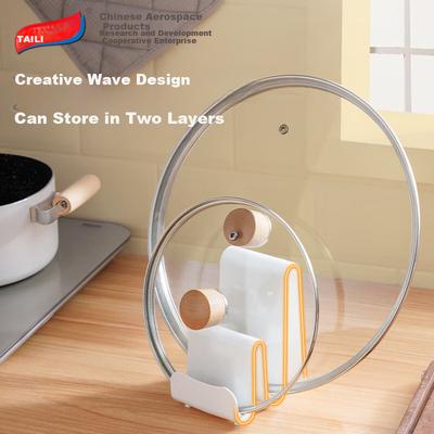 Pot Lid Rack, Kitchen Storage Rack Floor-Standing, Cutting Board Rack, Chopping Board Rack, Kitchen Storage Shelf, Pot Lid Holder Rack